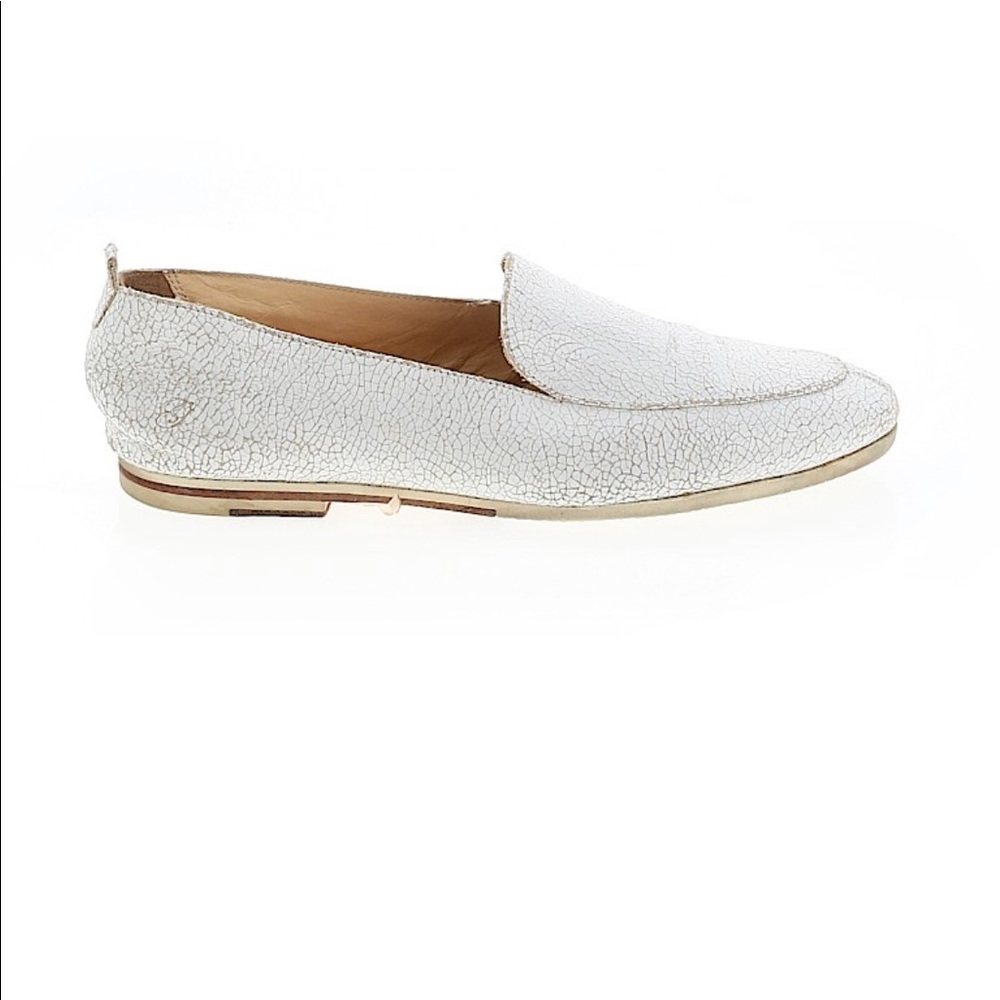 Sartori white leather flats size 40